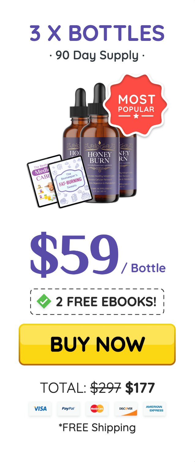 HoneyBurn Buy 3 Bottles